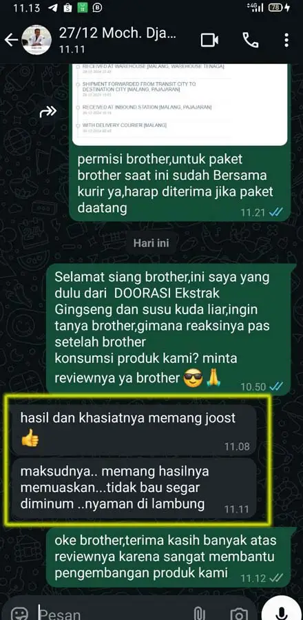 testimoni doorasi 2